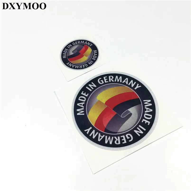 Buy 2pcs Car Styling Fashion MADE IN GERMANY Car