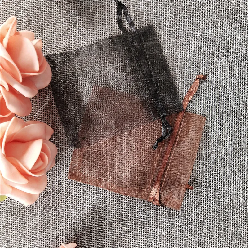 100PCS Jewelry Bag 10*15CM Favor Wedding Party Decoration Packaging Pouch Organza Gift bags Jewelry Packaging Bags 7ZSH315-100