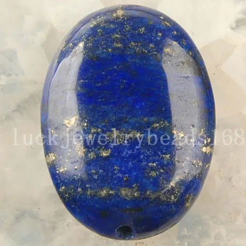 

Free shipping Jewelry 18x25mm Natural Lapis Lazuli Oval Pendant Bead SMC2951