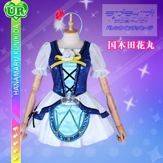 10-летняя группа поддержки LoveLive! Символ школьного фестиваля всех звезд сиф Косплей Костюм Хэллоуин Униформа Платье для выступлений на сцене s-xl