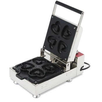 

Commercial heart-shaped donut machine Stainless steel donut machine non-stick crisp donut baking equipment 110V/220V