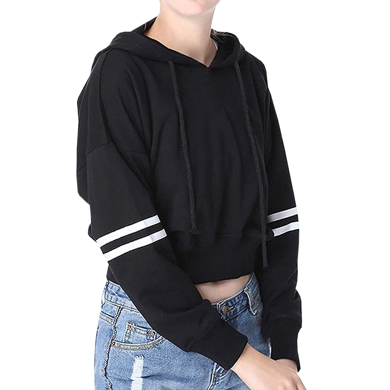 2019 Autumn Women Letter Printed Casual Long Sleeve Hooded Pullover Sweatshirts Hooded Female Jumper Women Tracksuits Sportswear