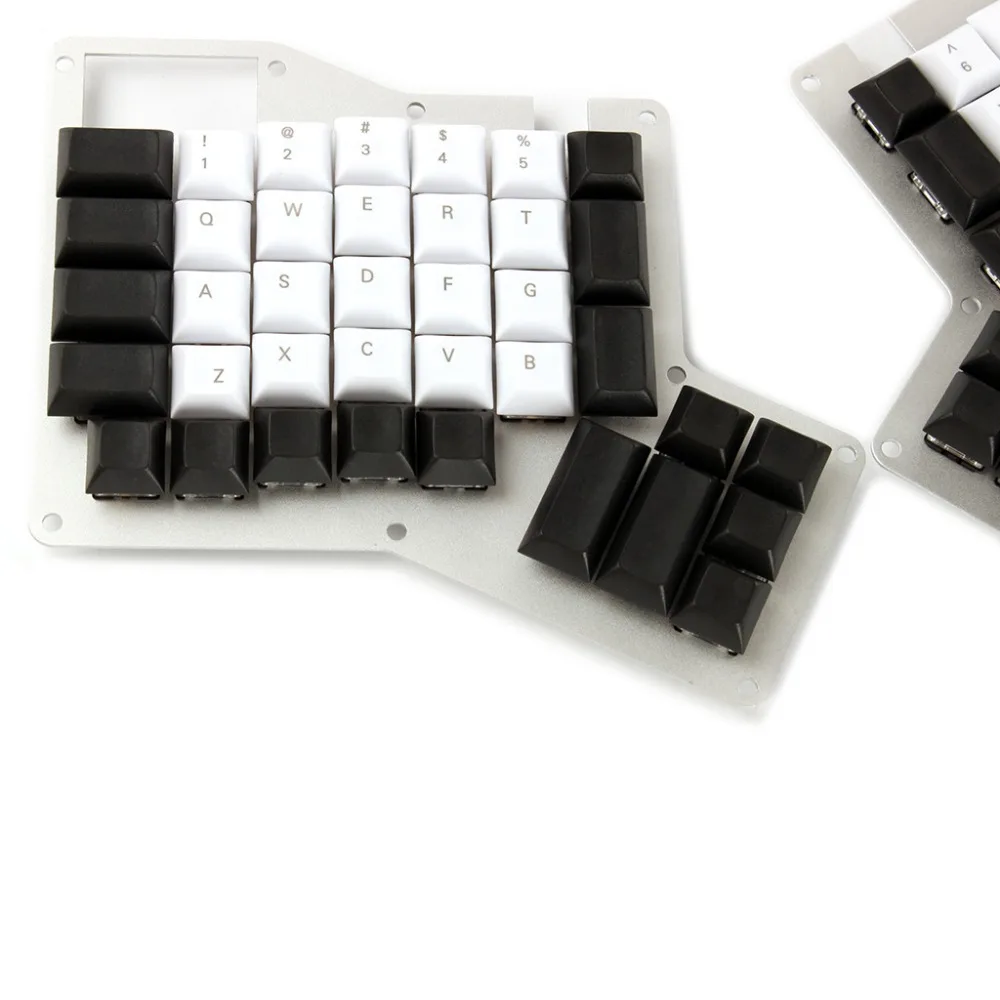 YMDK DSA профиль PBT верхняя печать пустой Ergodox Набор колпачков для клавиатуры Ergo
