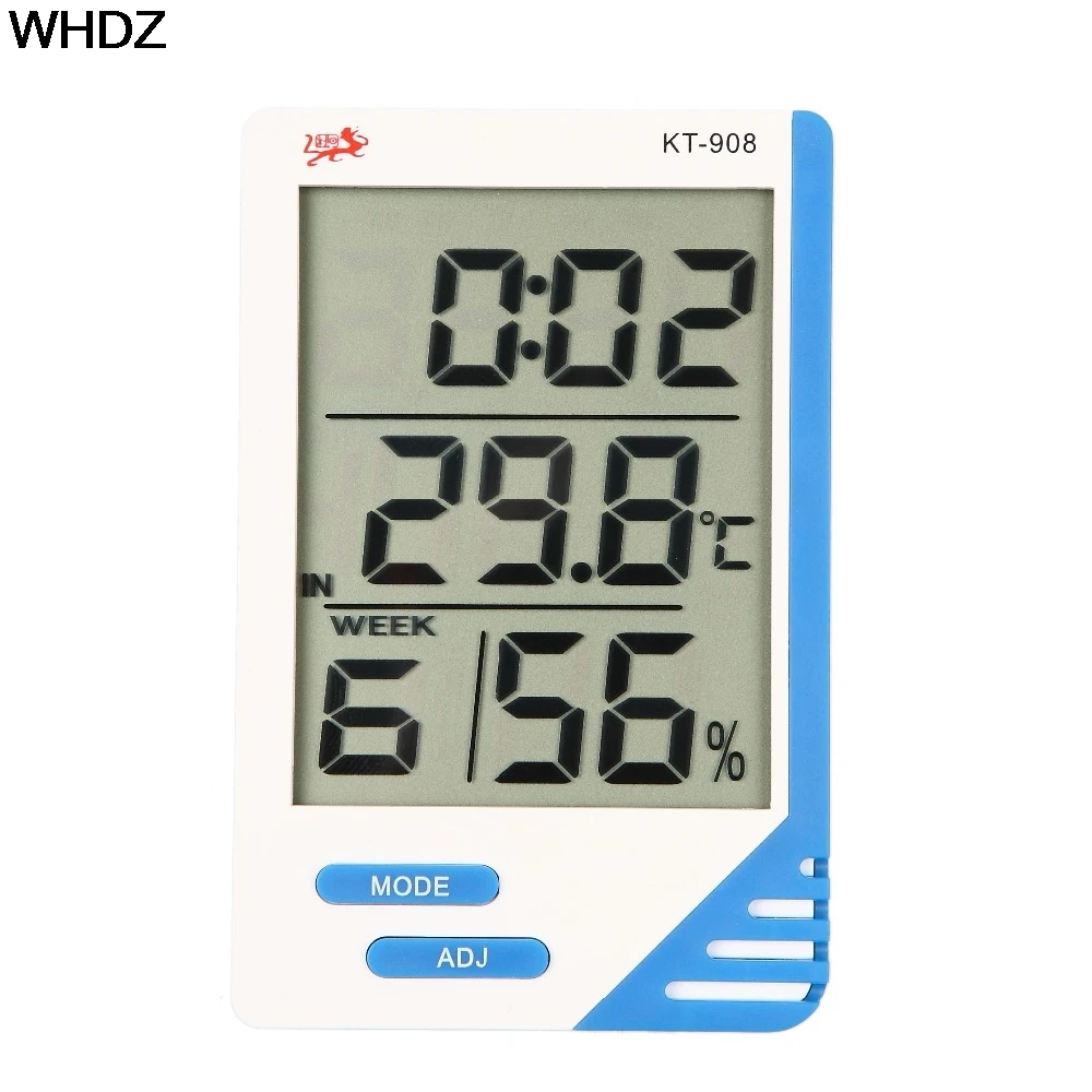 Digital LCD Display Hygrometer Temperature Meter Gauge Portable Indoor