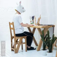 Складывающаяся деревянная лестница, стулья, библиотечное кресло, Многофункциональное использование, хранение офисной мебели, сверхмощная прочная масивная древесина