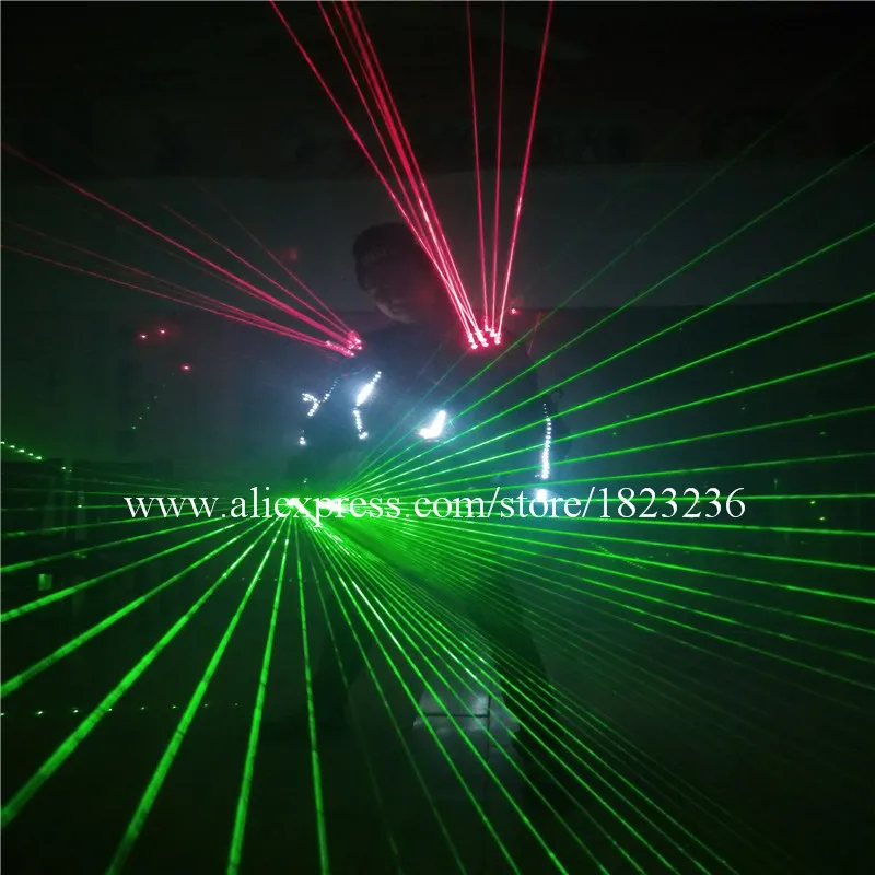 Hot Sale Laser Man Costume Led Luminous Laser Show Robot Suit Party Stage Performance Laserman Ballroom Clothes09