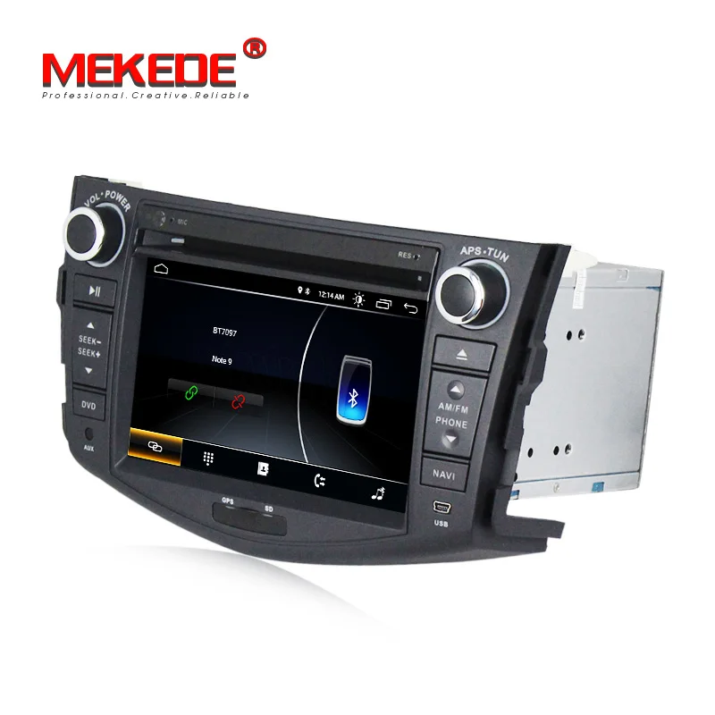 Sale Capacitive screen Android 8.1 Car dvd Player For Toyota RAV4 Rav 4 2007 2008 2009 2010 2011 2 Din 1024*600 Car gps WIFI RDS BT 4