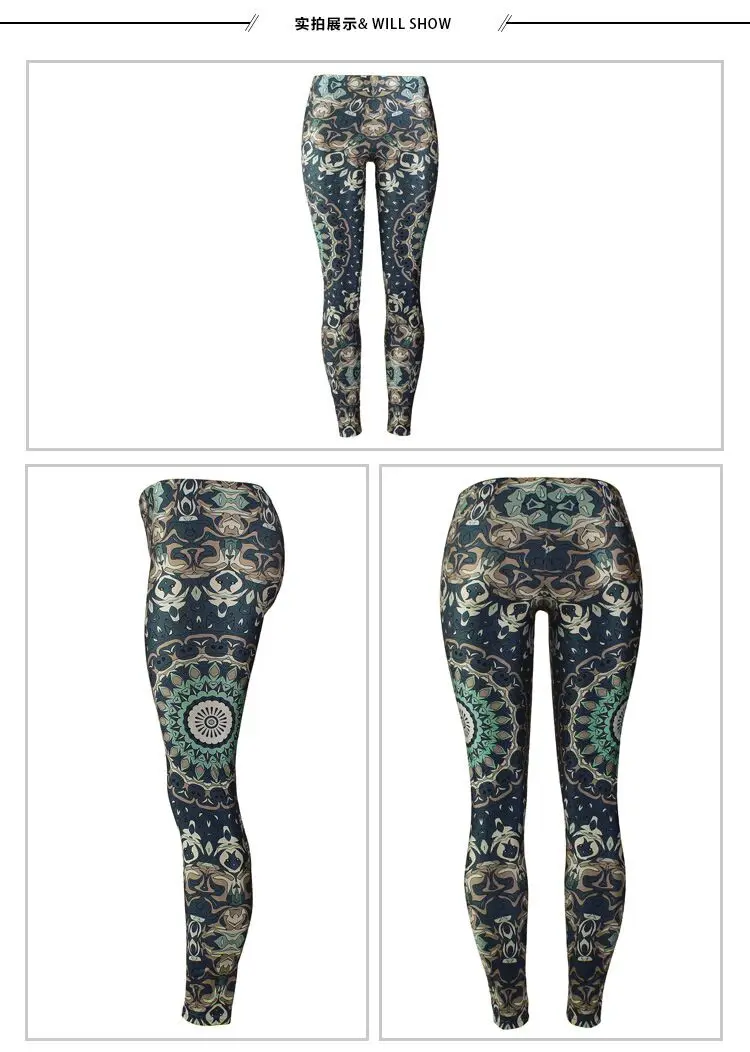 Женские леггинсы для фитнеса с разноцветным принтом|women brand leggings|women leggingswoman leggings |