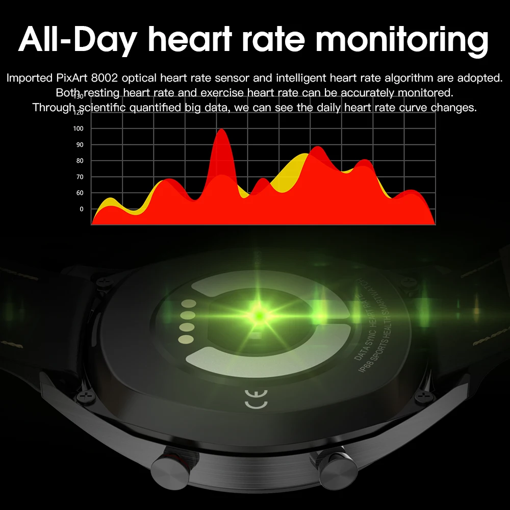 696 ЭКГ PPG Смарт часы для мужчин и женщин электрокардиограф дисплей Holter ЭКГ монитор артериального давления сердечного ритма Smartwatch L7 N58