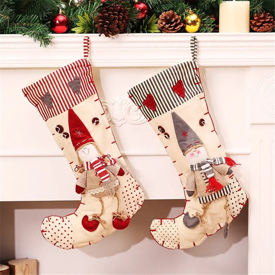 Large Elf Christmas Stocking Filler Best Christmas Gift for Girls Cheap