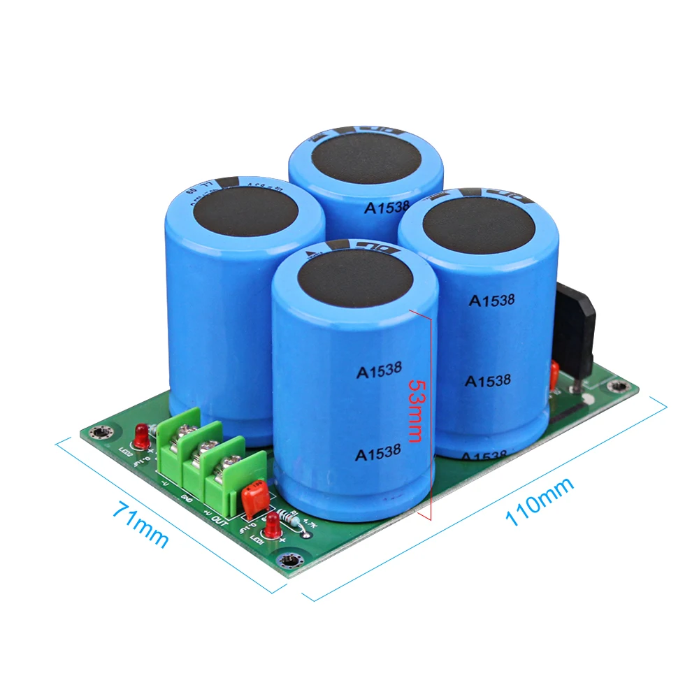 AIYIMA Собранный выпрямитель фильтр плата питания высокая мощность выпрямитель фильтр блок питания 10000 мкФ 63 в
