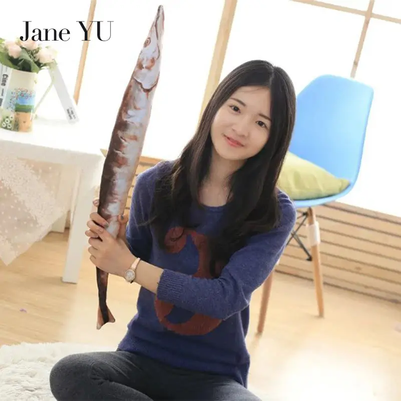 JaneYU коллекция корабль соленая Подушка-рыба шоу знаменитостей плюшевые игрушки saury