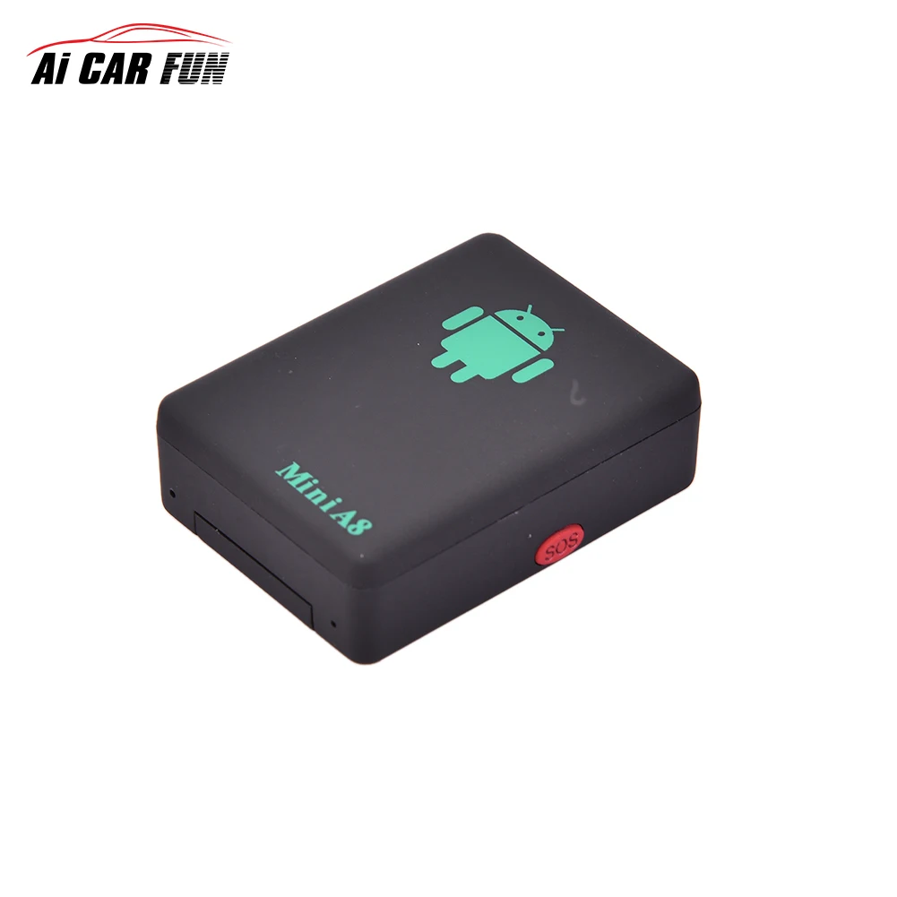

A8 Car Mini GSM LBS Tracker Global Real Time GSM/GPRS/LBS Tracking Device With SOS Button For Cars Kids Elder Pets Locator
