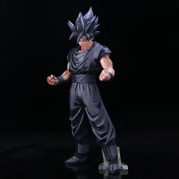 

Dragon Ball Z super Black Son Goku/Gokou Figure Anime Collectible Mascot Kid Toys 290mm Height