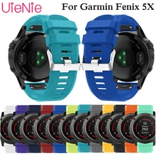 Наружные спортивные силиконовые часы ремешок для часов браслет быстро легко подходит Силиконовый ремешок для Garmin Fenix 5X ремешок для часов
