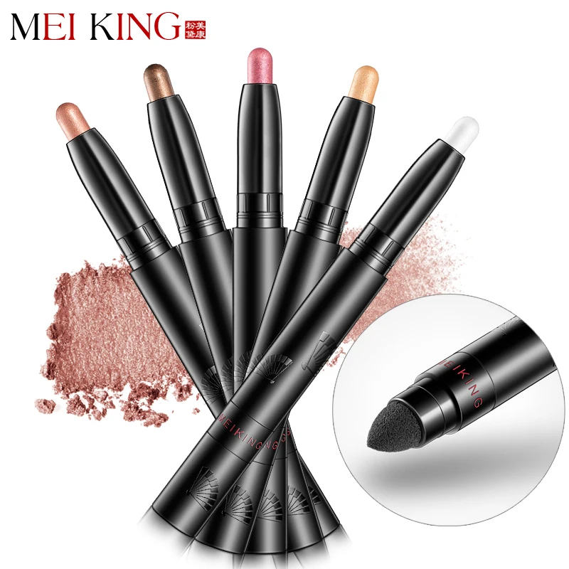 MEIKING makeup Eye Shadow & Liner Combination Multi-Use Chunky Pencils for Eyeliner brand of glitter waterproof eyeliner pencil MEIKING makeup Eye Shadow & Liner Combination Multi-Use Chunky Pencils for Eyeliner brand of glitter waterproof eyeliner pencil