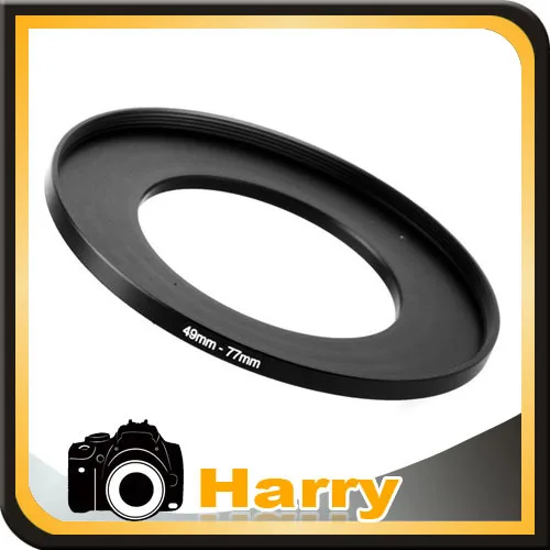 

camera Step Up Filter Ring 49mm to 77mm adapter ring 49mm-77mm 49-77mm For filters adapters LENS LENS hood LENS CAP