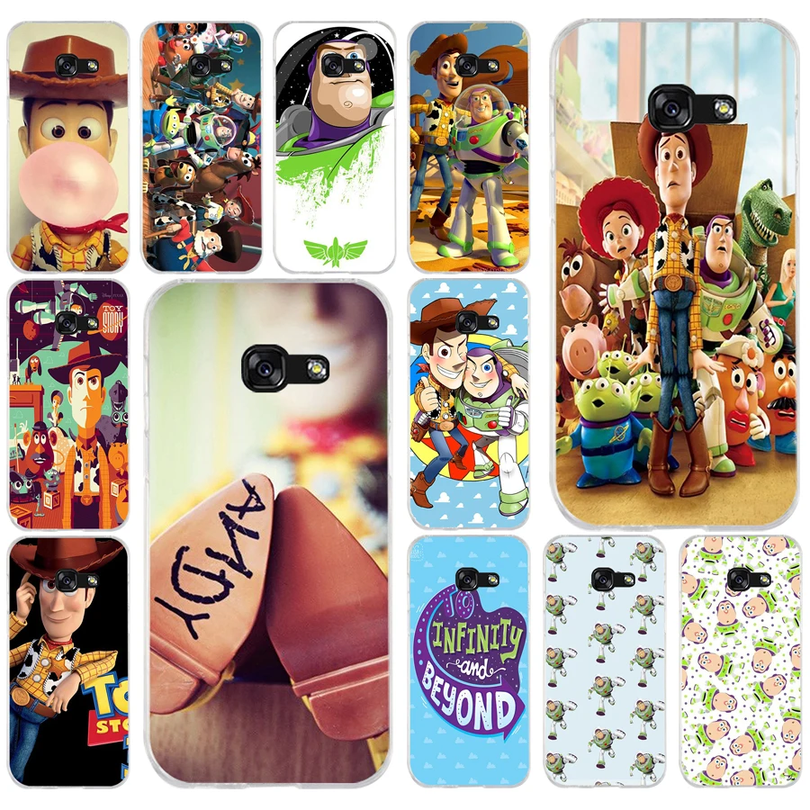 

254AQ Toy Story Soft Silicone Tpu Cover phone Case for Samsung galaxy a3 a5 2016 2017 a6 A8 2018