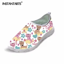 INSTANTARTS/повседневная обувь на плоской подошве без застежки; женская летняя дышащая обувь из сетчатого материала; быстросохнущая водонепроницаемая обувь; женские кроссовки-светильник