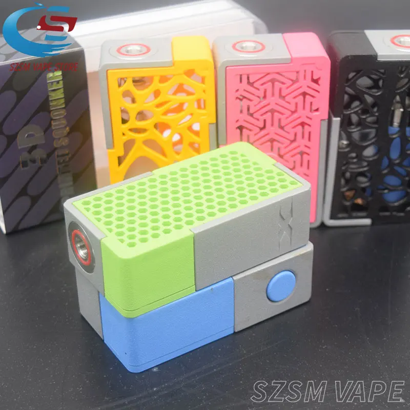 Электронная сигарета Yiloong Fogger XBOX механический боксмод Squonk вейп 8 мл силиконовая