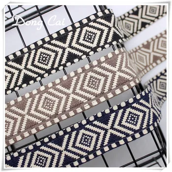 

FREE shipping 3yards-50yards/lot 1.6'' 40mm 4CM width webbing lace ribbon weaving DIY costume ribbon lace for clothing