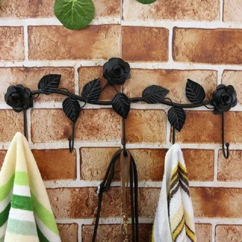

Hook European Iron Personalized Lovely Wall Hanger Bathroom Kitchen Accessories Hanging Towel HomeDecor Hats Bag SuperiorQuality