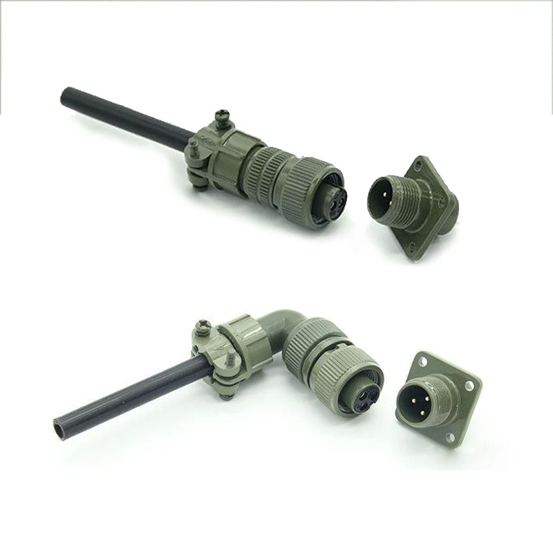 

10SL US military standard connectors 2 pin MIL-STD plug socket 3 pin 5015 3100 3102 3106 3108 10SL-3 10SL-4