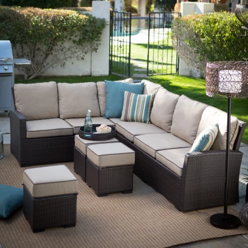 Star Product Outdoor Plastic Gray Rattan Wicker Furniture Modular Sofa Set Modular Rattan Furniture Plastic Outdoor Furnitureoutdoor Furniture Aliexpress