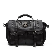 Женские сумки-мессенджеры, дизайнерские мотоциклетные сумки в стиле панк с заклепками, сумки через плечо, женские кожаные сумки AB0060