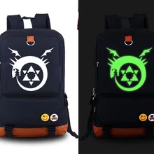 Новые ботинки для косплейного костюма «Стальной Алхимик»; ботинки в стиле «рюкзак с принтом «Аниме Косплей» парусиновая студент световой школьный дорожные сумки в стиле унисекс