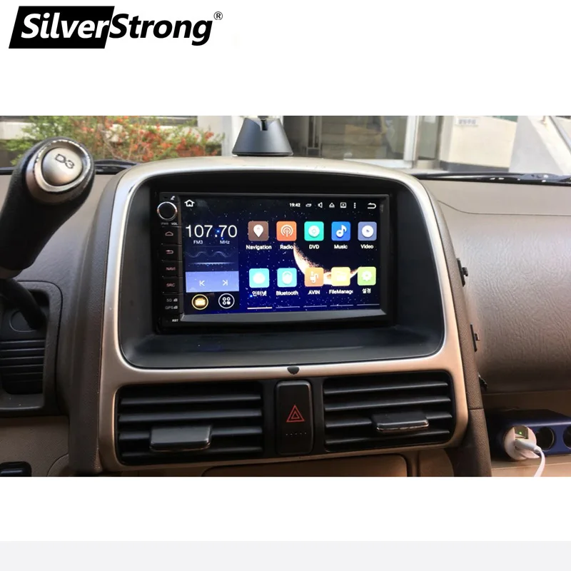 Pаспродажа SilverStrong ips Android9.0 4G Автомобильный DVD 2din универсальный Автомобильный font b GPS b font Радио увеличитель магнитофон навигационная