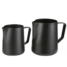 Rokene Non-Stick Stainless Steel Pitcher Milk frothing jug Espresso Coffee Pitcher Barista Craft Coffee Latte Milk Jug Pitcher
