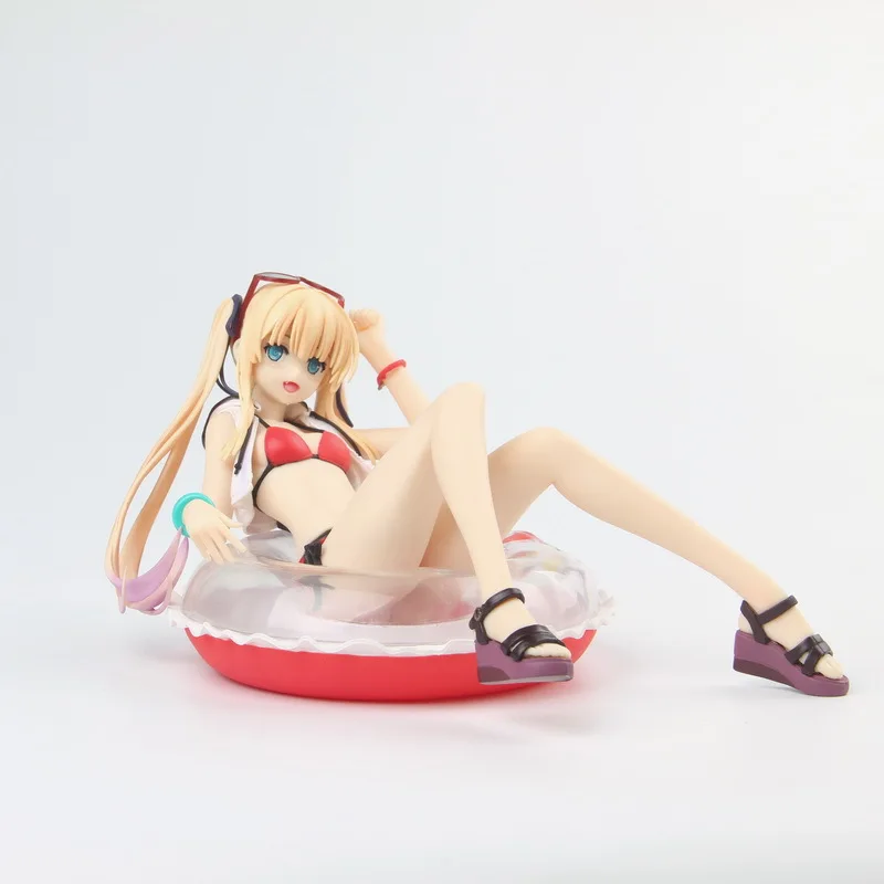 Aniplex saenai heroine no sodate kata фигурка Megumi плавательный костюм девушка секс ПВХ фигурки