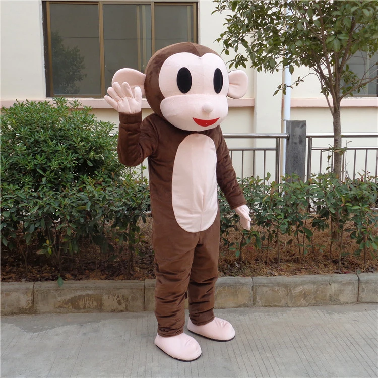 Озорной маскарадный костюм обезьяны маскарадный маскарт мультфильм внешний вид Хэллоуин День рождения Косплей