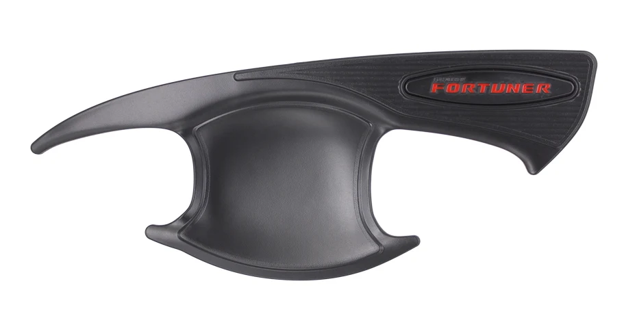 Door Protection Door Insert Handle Bowl Cover For Toyota Fortuner 2016 2017 Auto Parts Accessory ABS Matte Black Car Accessories 42