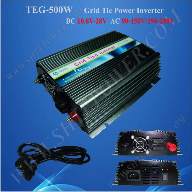 

grid tie 10.8-30v 500watt solar inverter with Over Current Protection