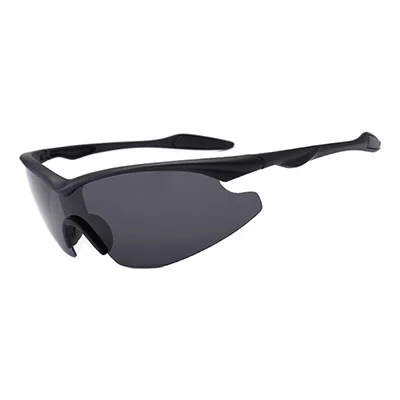 Мужские и женские поляризованные походные солнцезащитные очки уличные UV400 альпинистские велосипедные очки высокой четкости очки для вождения рыбалки кемпинга - Цвет: Black Grey