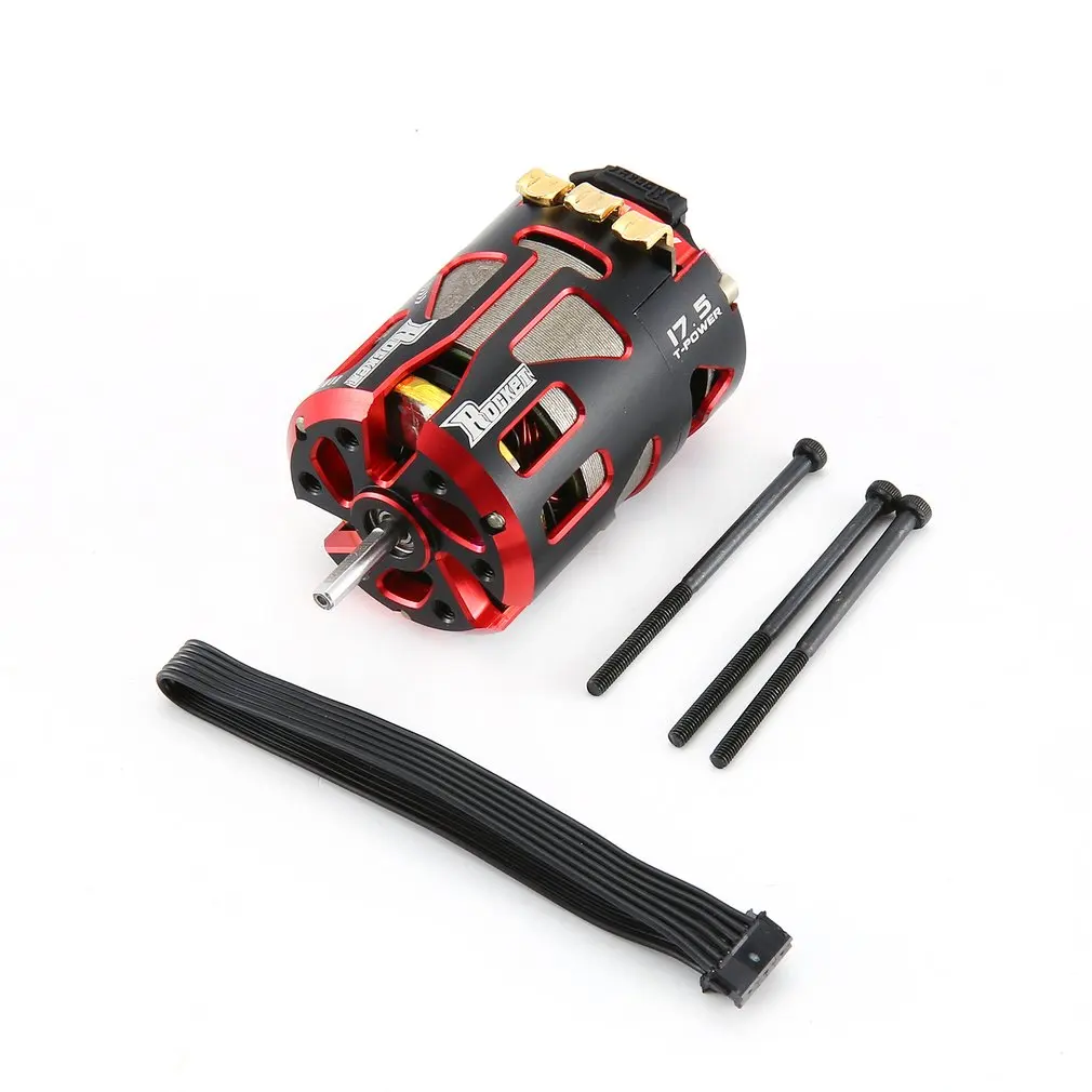 

Rocket 540 17.5T Brushed Motor Sensorless Brushless Motor for 1/10 ON/Off-Road Rock Crawler Climbing Drift Touring RC Car