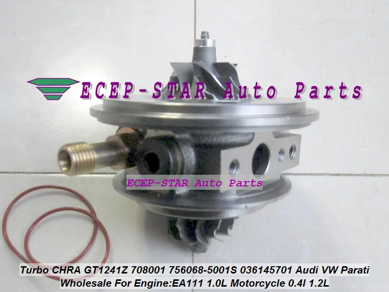 GL-Turbo Cartridge CHRA GT1241Z 756068 708001 756068-5001S 708001-0001 036145701 For VW Parati EA111 1.0L (2)