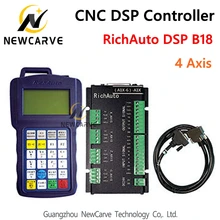 RichAuto DSP B18 4 Axis CNC Controller B18S B18E USB Linkage Motion Control System for Cnc Router Replace A18 NEWCARVE RichAuto DSP B18 4 Axis CNC Controller B18S B18E USB Linkage Motion Control System for Cnc Router Replace A18 NEWCARVE