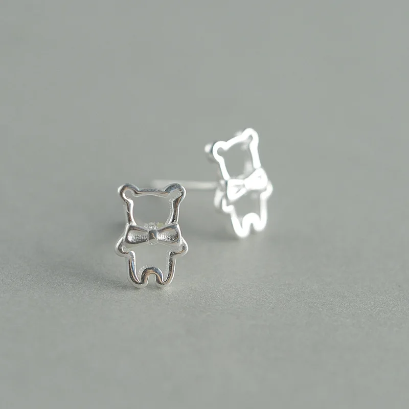 Серьги sv из стерлингового серебра 925 пробы модные милые серьги маленького