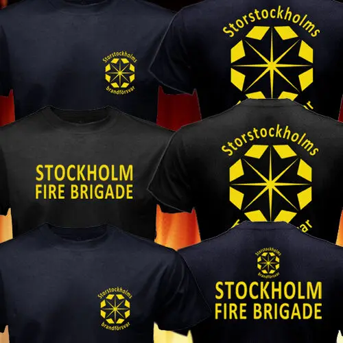 

Швеция Storstockholms Brandforsvar, пожарная бригада Стокгольма, пожарная команда 2019, мужская мода, мультяшный персонаж