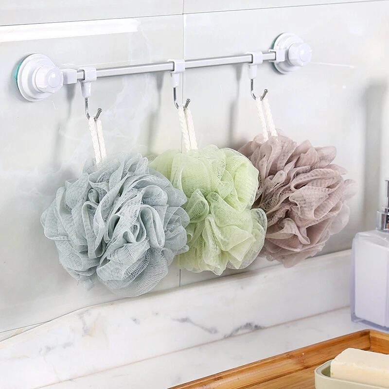 

1Pcs Bathroom Foaming Tools Mesh Bath Ball Large Bath Flower For Body Cleaning Exfoliation PE Bath Flower Super Soft