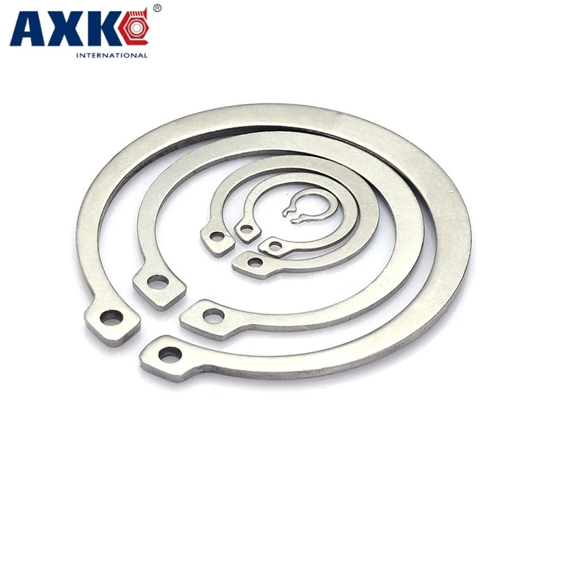 M28 M55 304 Edelstahl 304ss Frühling Washer DIN471 C Typ Snap Beibehaltung Ring Für 26mm 52mm Außerhalb externe Welle Sicherungsring