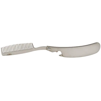 

Zinc Alloy Folding Comb Men'S Beard Styling Comb Liu Hai Comb