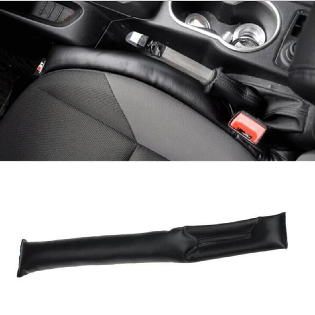 

CAR-partment Leather Car Seat Gap Pad Fillers Holster Spacer Filler Padding Protective Case Auto Cleaner Clean Slot Plug Stopper
