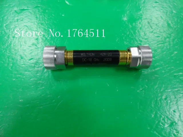 

[BELLA] RF coaxial calibration WILTRON 42A-20 DC-18GHz 20DB GPC-7