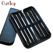 OutTop для удаления черных точек, моднок ювелирное изделие, для лица для удаления шрамов от акне, инструмент для удаления прыщей Съемник комплект Лидер продаж#23