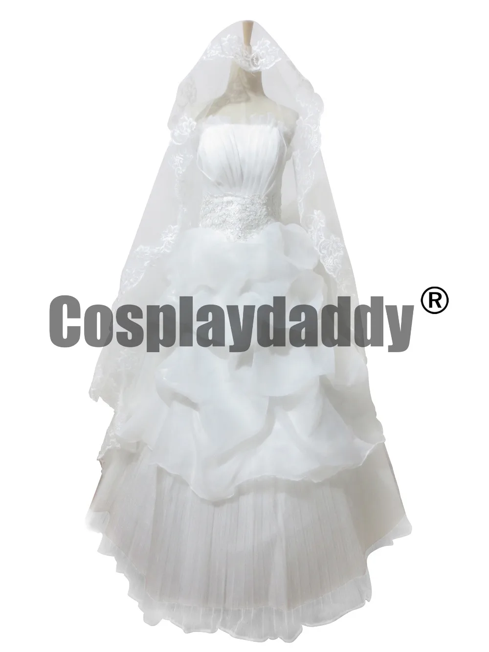Yuno Gasai White wedding dress Future Diary / Mirai Nikki