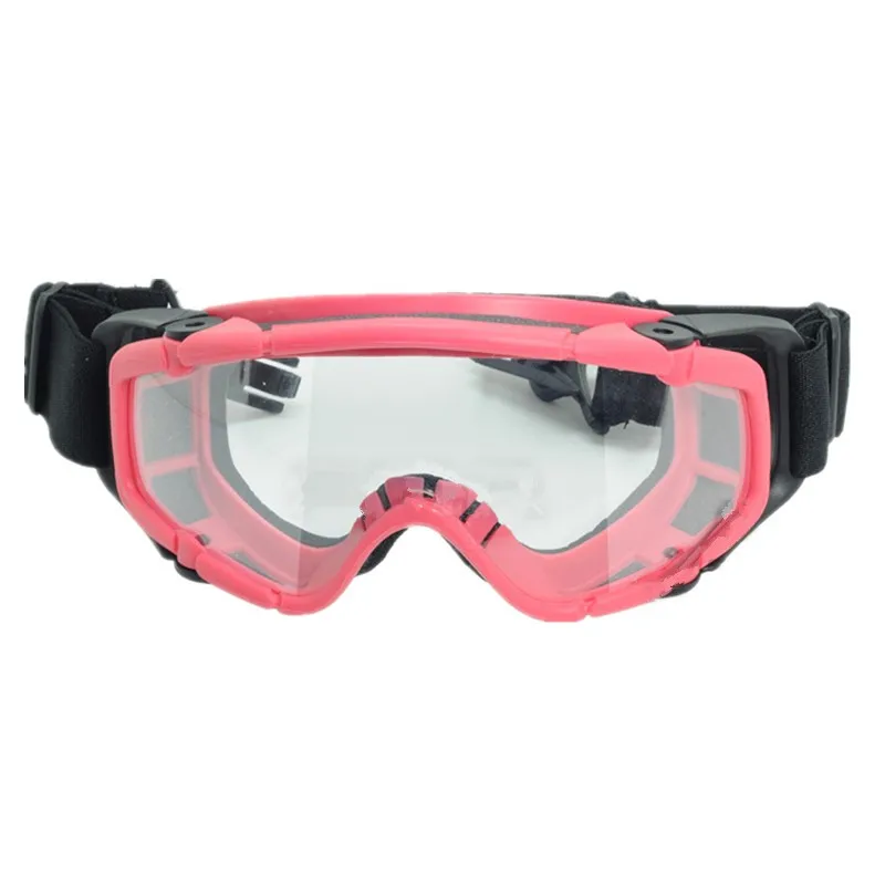 Tactical skiing goggle SI-Ballistic Goggle FOR Helmet black DE pink2